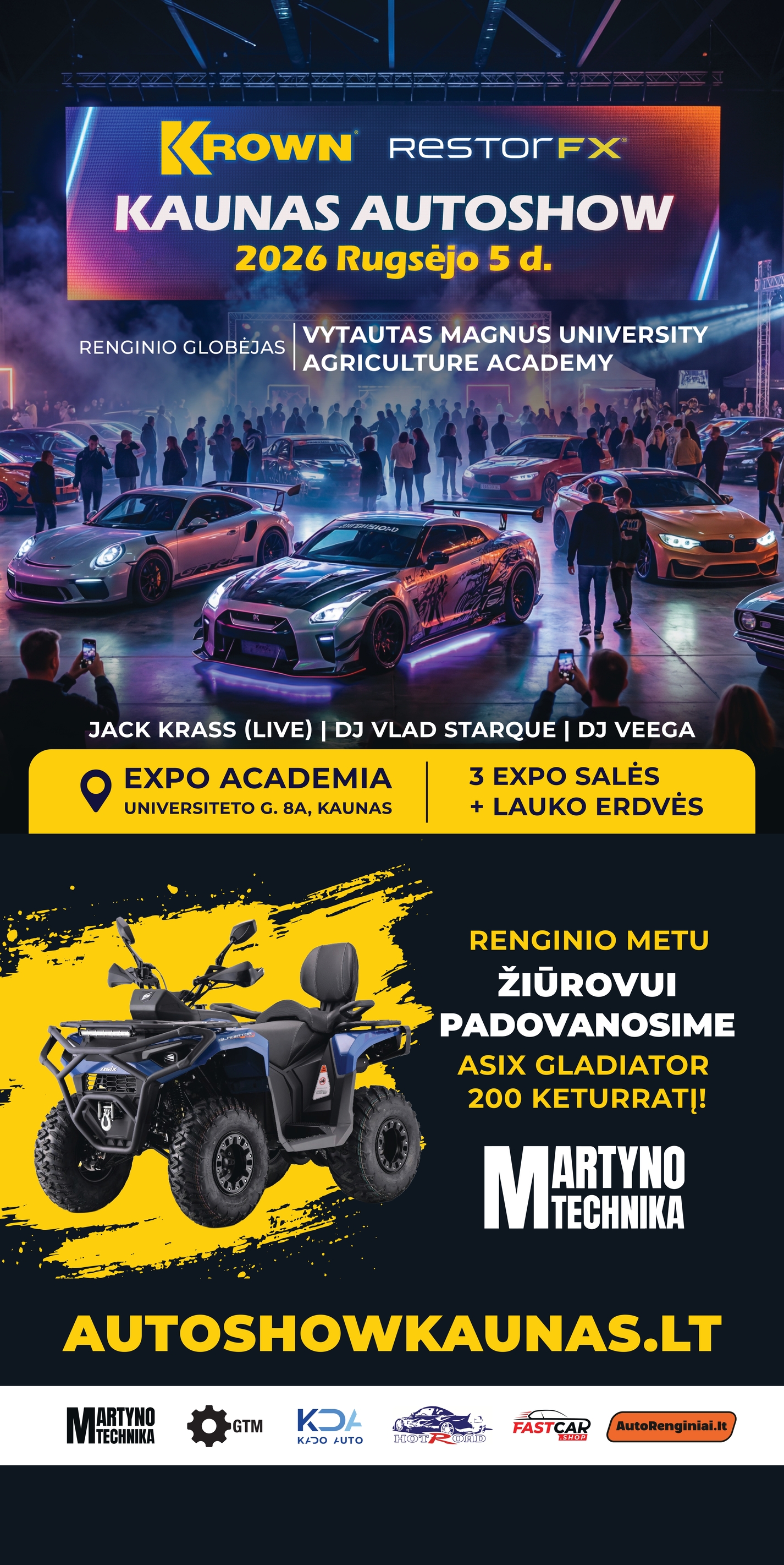 Auto Show Crowd