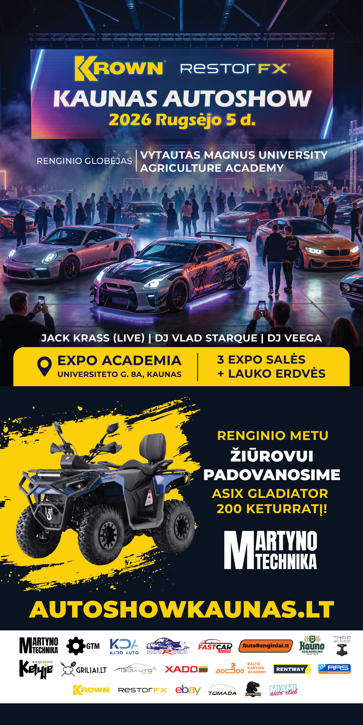 Auto Show Crowd