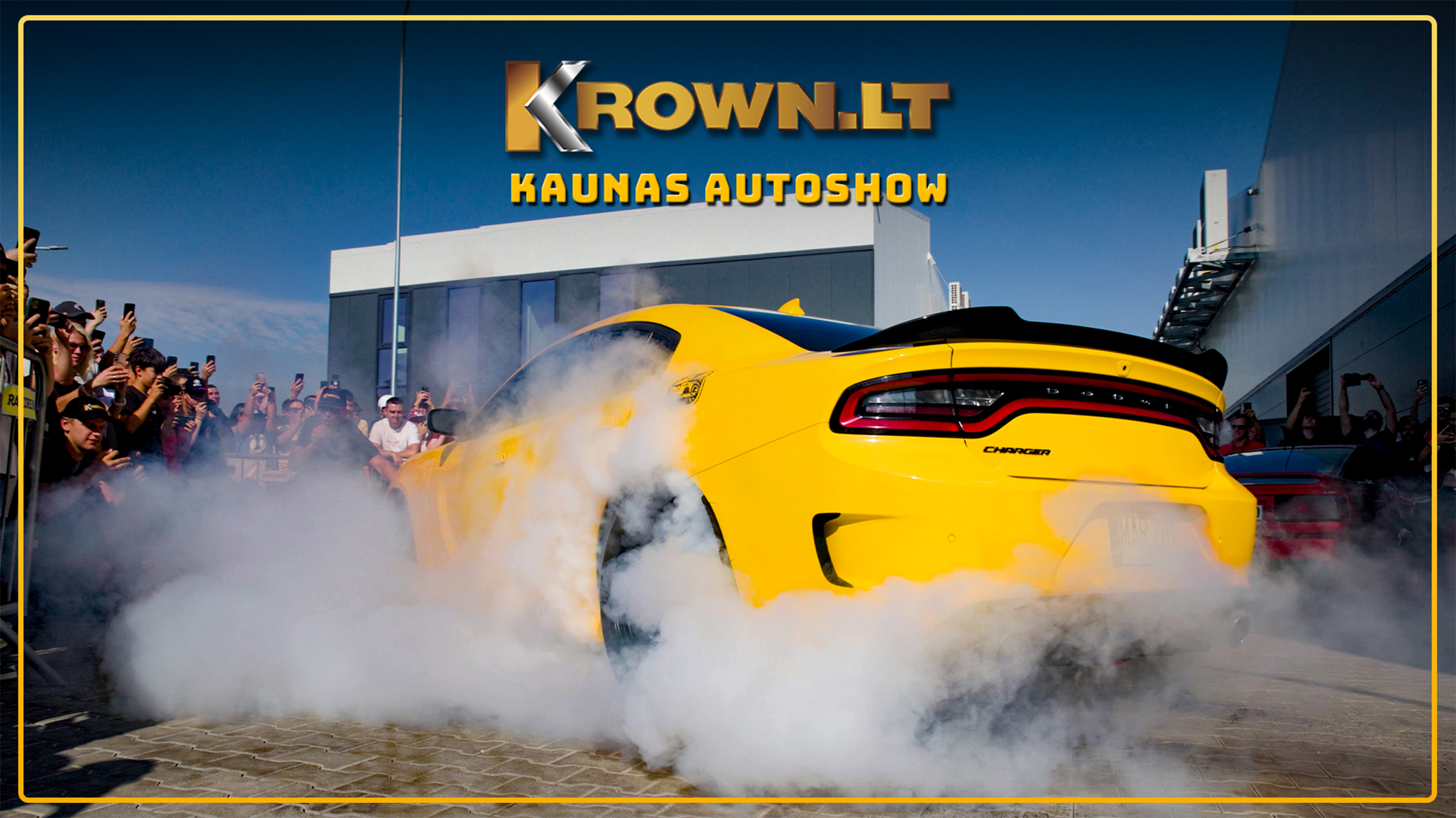 Kaunas Autoshow 2024 Burnout Show